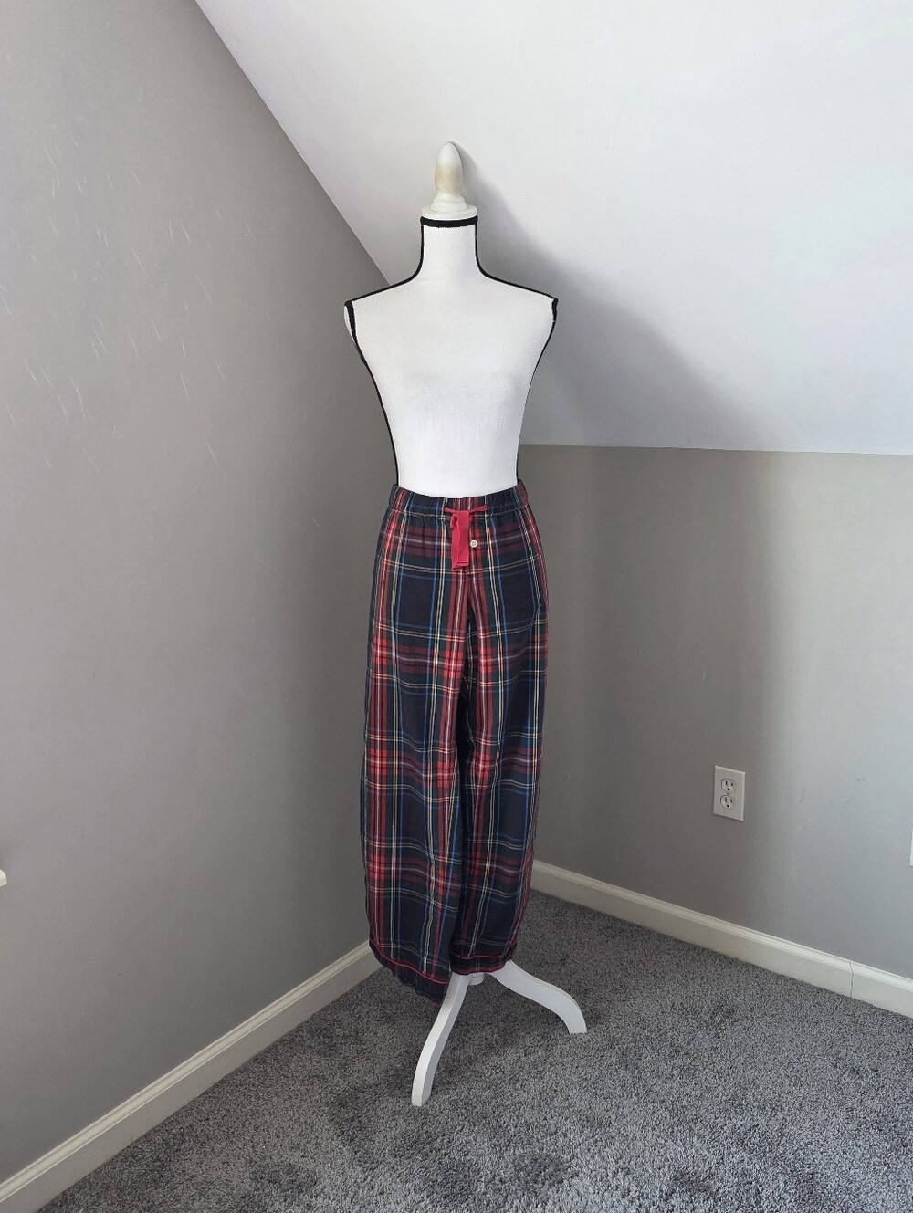 J.Crew Womens Plaid Pajama Pants